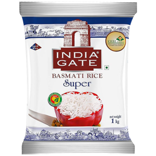 BASMATI RICE PREMIUM 8*1 KG INDIA GATE
