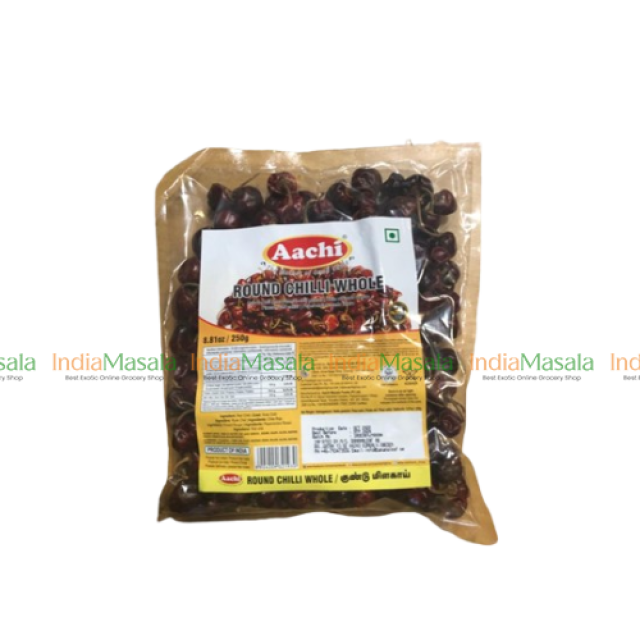 AACHI ROUND CHILLI WHOLE - 100g