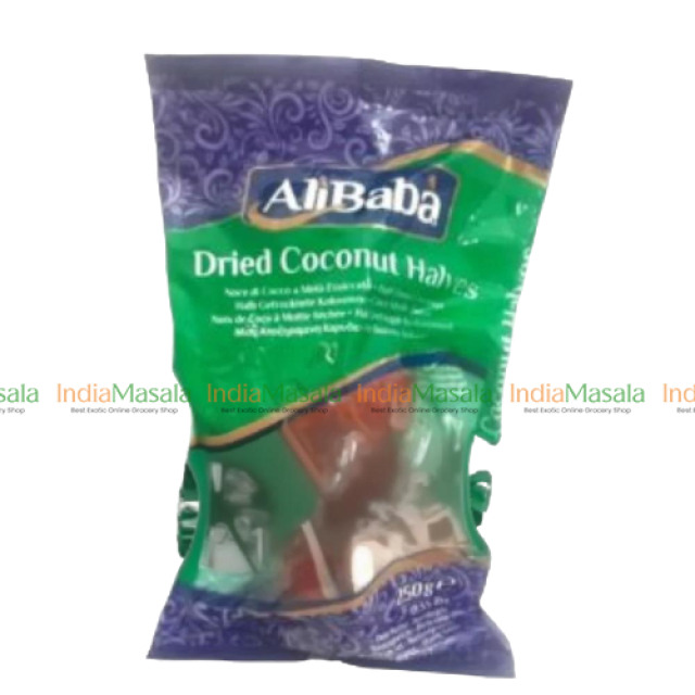 ALI BABA DRIED COCONUT HALVES - 250g
