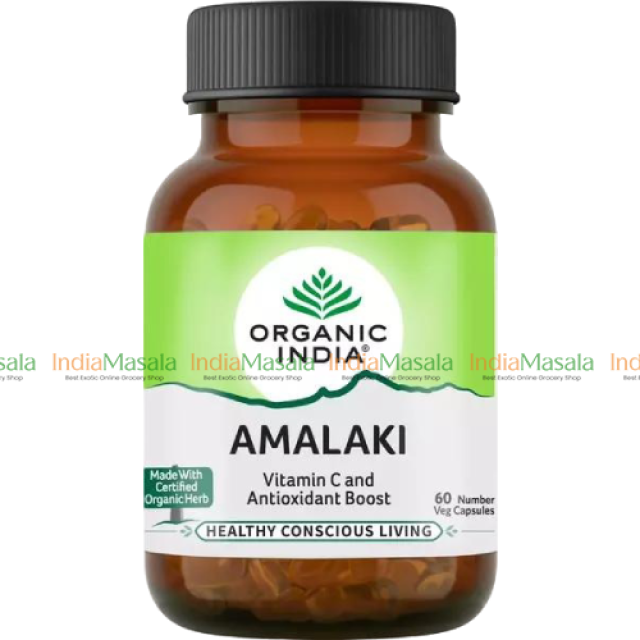 ORGANIC INDIA AMALAKI CAPSULES -1Pc