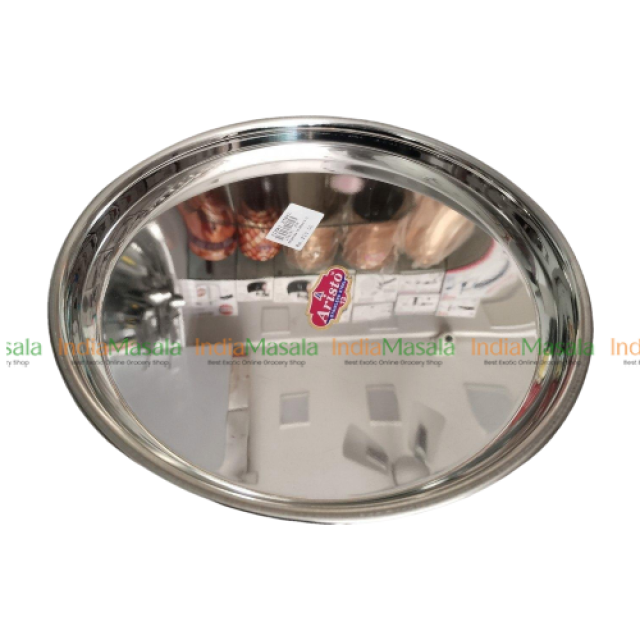 ARISTO STAINLESS STEEL ROUND PLATE SIZE-13 -1Pcs