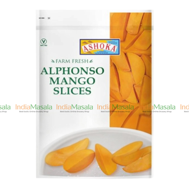 ASHOKA FARM FRESH ALPHONSO MANGO SLICES - 310g [FZN]