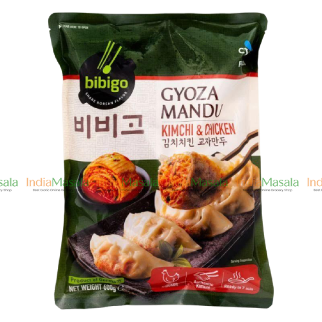 BIBIGO GYOZA MANDU KIMCHI & CHICKEN - 600g [FZN]