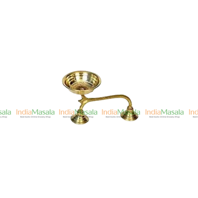 BRASS LOBAN/SAMBRANI HOLDER - 1Pc