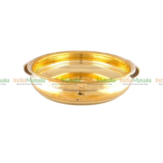BRASS HAMMERED DESIGN URLI/DECORATIVE BOWL / HOME D?COR & FESTIVE ITEM-1Pcs