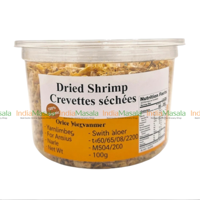 DRIED SHRIMP 100 ORGANIC-100g