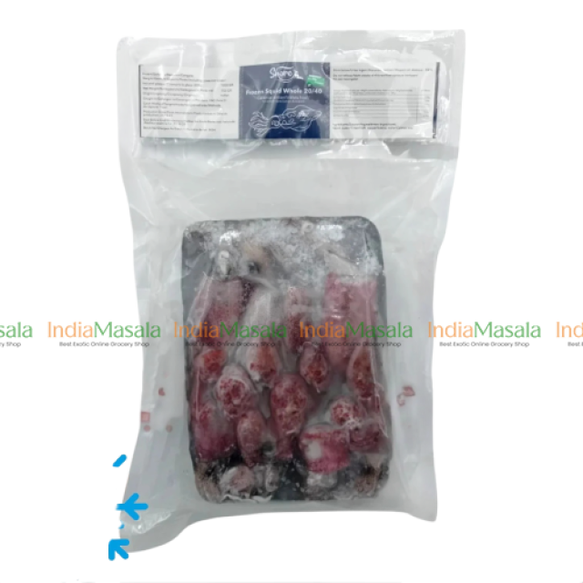 SHORE FROZEN SQUID WHOLE 20 40 1Kg FZN