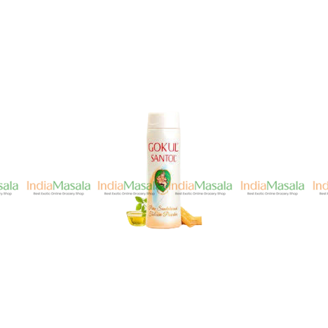 GOKUL SANTOL PURE SANDALWOOD TALCUM POWDER -140g