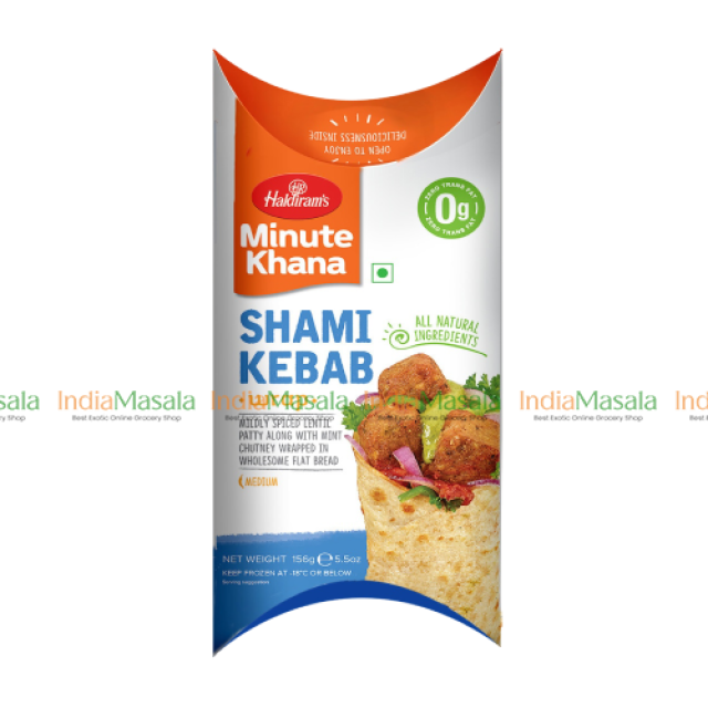 HALDIRAM WRAP SHAMI KEBAB