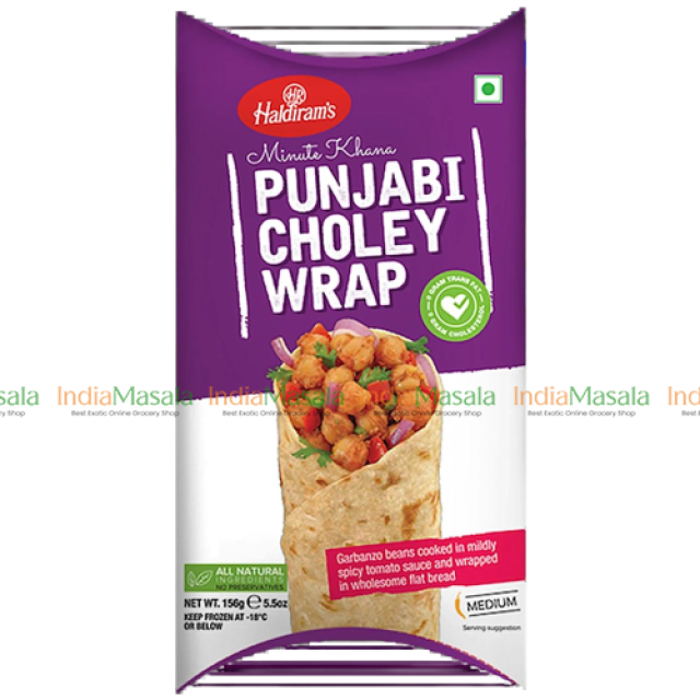 HALDIRAM WRAP PUNJABI CHOLEY