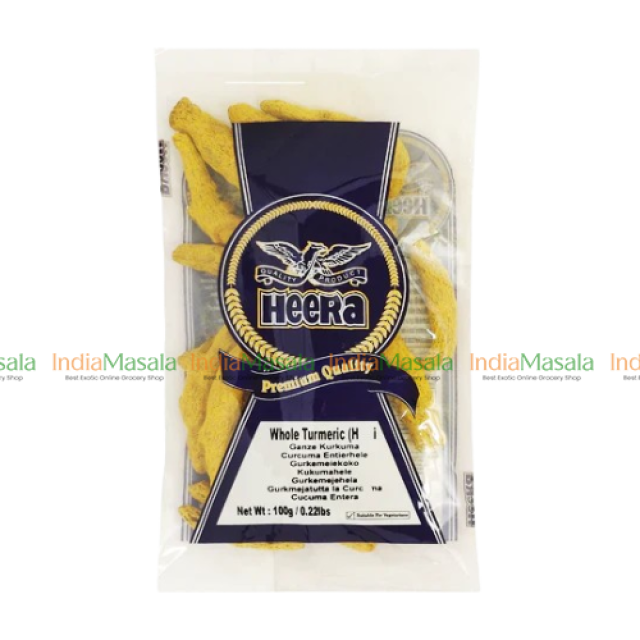 HEERA HALDI TURMERIC WHOLE - 100g