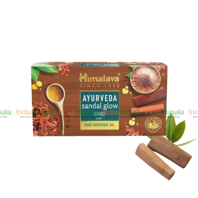 HIMALAYA AYURVEDA SANDAL GLOW SOAP - 125g