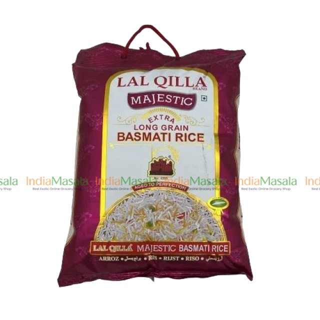 LAL QILLA MAJESTIC EXTRA LONG GRAIN BASMATI RICE 1121-5Kg