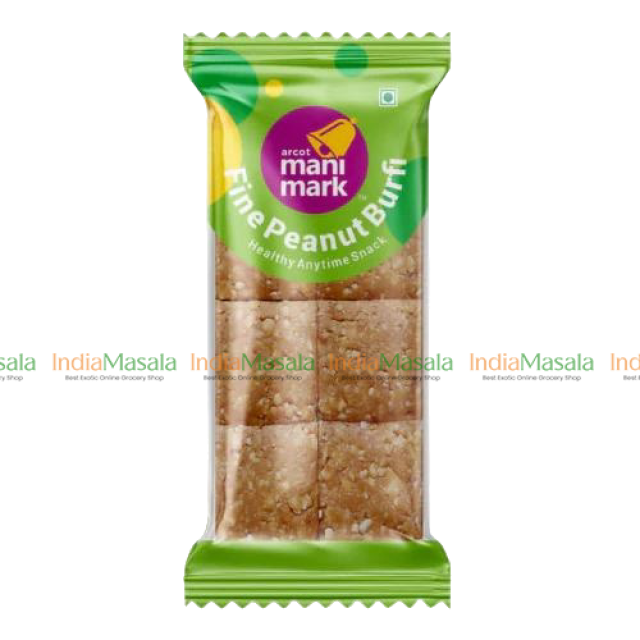 MANIMARK FINE PEANUT BURFI - 140g