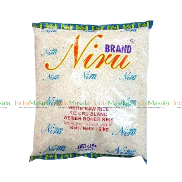 NIRU WHITE RAW RICE-5Kg