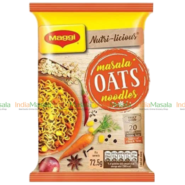 MAGGI MASALA OATS NOODLES NUTRI LICIOUS-73.5g