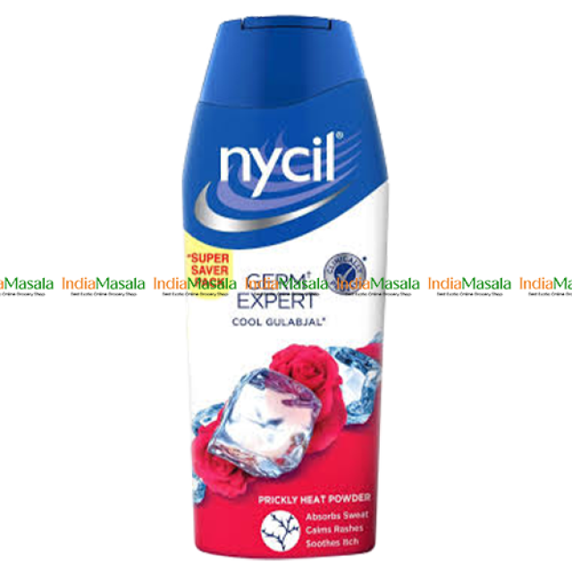 NYCIL GERM EXPERT PRICKLY HEAT COOL GULABJALPOWDER -150g