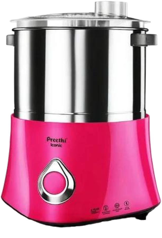 PREETHI ICONIC WET GRINDER (PINK) -2 Ltr