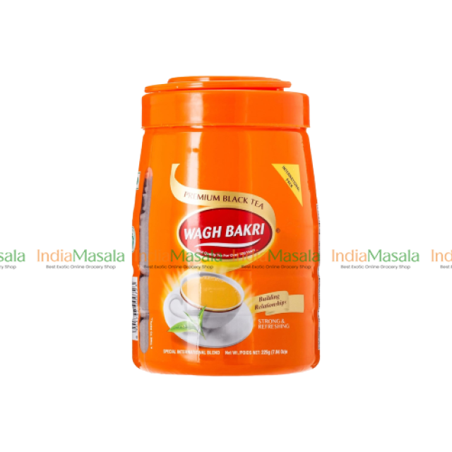 WAGH BAKRI PREMIUM BLACK TEA JAR -225g