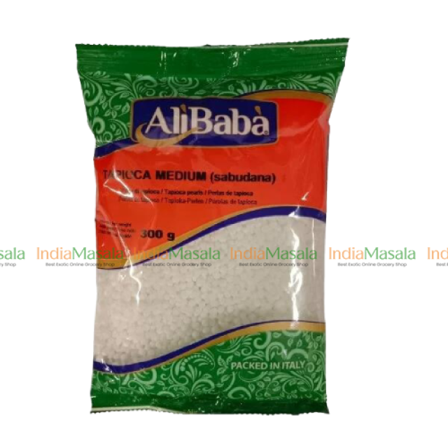 ALI BABA TAPIOCA SABUDANA MEDIUM-300g