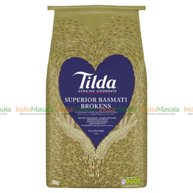 TILDA SUPERIOR BROKEN BASMATI RICE-20kg