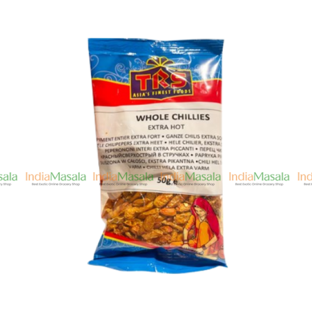 TRS CHILLIES EXTRA HOT WHOLE - 50g