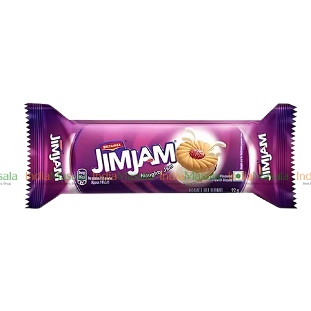 BRITANNIA JIMJAM CREAM BISCUITS-92g