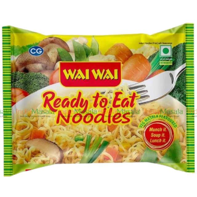 WAI WAI INSTANT NOODLES VEGETABLE-75g
