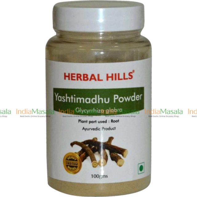 HERBAL HILLS YASHTIMADHU POWDER -100g