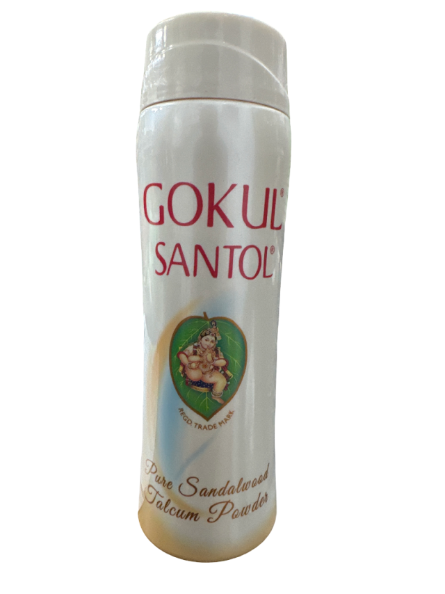 GOKUL SANTOL PURE SANDAL WOOD TALCUM POWDER 140G